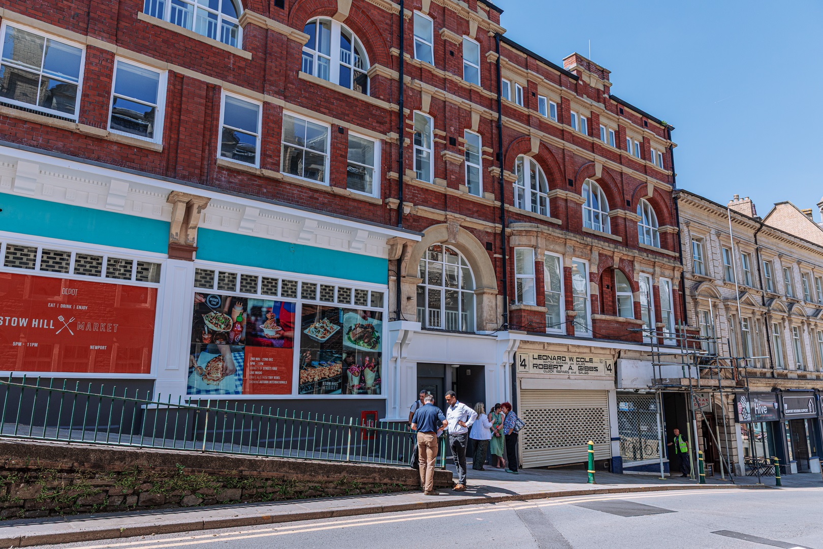 Outside Stow Hill